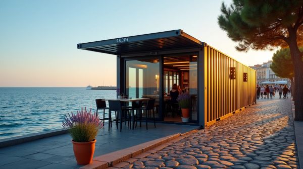 Découvrez les avantages d'un restaurant container à Nice