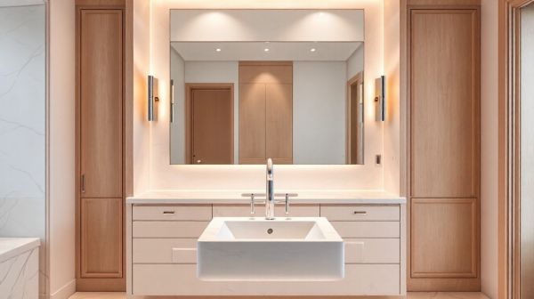 Idées élégantes pour moderniser votre salle de bain avec un robinet mural