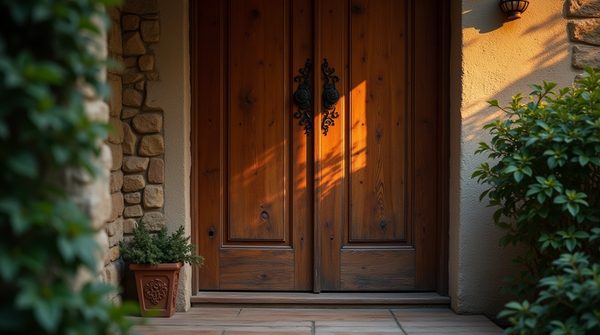 L'art de sublimer son entrée à caen : tout sur la porte d'entrée en bois